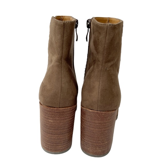 Report Jewel Vegan/Faux Suede Studded Boot  in Taupe Size 7.5 - Picture 7 of 11